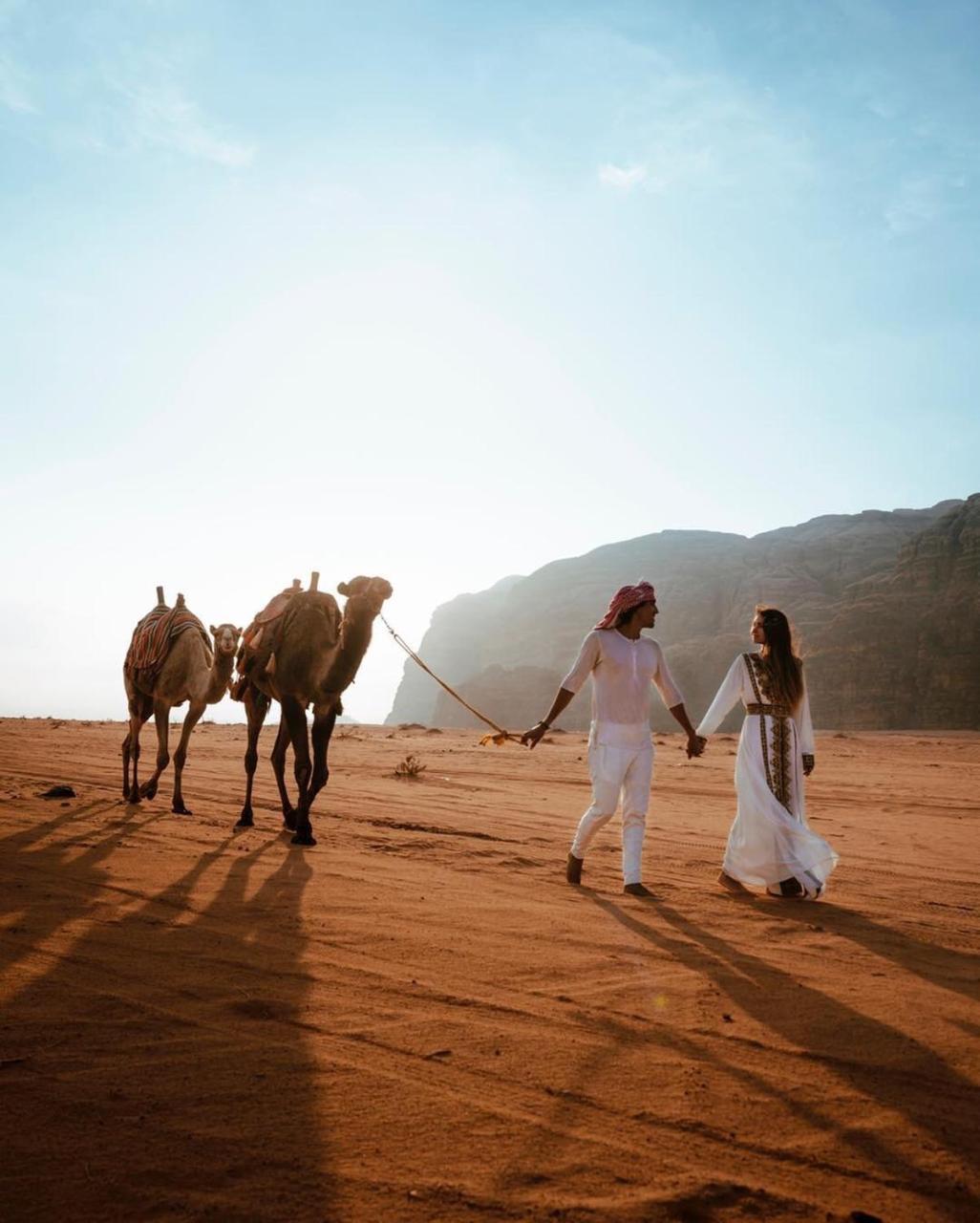 Desert Sunset & Tour Hotell Wadi Rum Eksteriør bilde